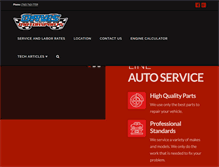 Tablet Screenshot of davis-motorsports.com